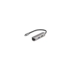 Delock USB Type-CTM Adapter zu HDMI 4K 60 Hz mit USB Typ-A und USB Type-CTM Daten + PD 92 W