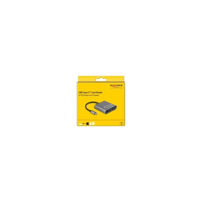 Delock USB Type-CTM Card Reader für SD Express und CFexpress Speicherkarten — image 2