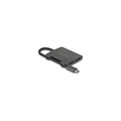 Delock USB Type-CTM Splitter (DP Alt Mode) zu 2 x HDMI MST 4K 60 Hz