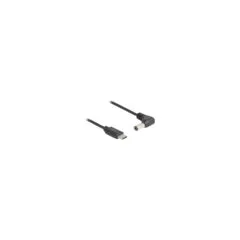 Delock USB Type-CTM Stromkabel zu DC 5.5 x 2.5 mm Stecker gewinkelt 1.5 m