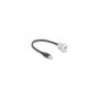 DELOCK USB2.0 Typ-A Einbaubuchse mit Kabelp. St. Alu.30cm