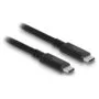 Delock USB4TM 40 Gbps Kabel koaxial 1.2 m USB PD 3.1 Extended Power Range 240 W