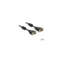 Delock Verlängerungskabel DVI 24+1 Stecker to DVI 24+1 Buchse 3 m schwarz