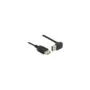 Delock Verlängerungskabel EASY-USB 2.0 Typ-A Stecker gewinkelt oben unten to USB 2.0 Typ-A Buchse schwarz 1 m
