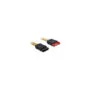 Delock Verlängerungskabel SATA 3 Gb s Stecker to SATA Buchse 100 cm gelb