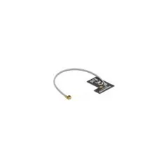 DELOCK WLAN 802.11 b g n Antenne MHF I Stecker 2dBi 1.13 10cm FPC intern Klebemontage