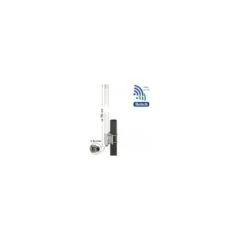 DELOCK WLAN Dual band 802.11 ac ax a b g n Antenne N Buchse 6.2 - 8.0 dBi 39.5cm omnidirektional starr Wand- und Mast...