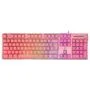 Deltaco Gaming Tastatur USB, RGB pink