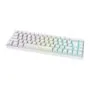 Deltaco Gaming Tastatur WK95R wireless. RGB. weiß