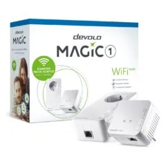Devolo Magic 1 WiFi 2-1-2 Starter Kit mini, Powerline + WLAN