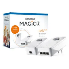 devolo Magic 2 LAN triple Powerline Starter Kit Powerline bis zu 2.400 Mbit s. 3x Gigabit LAN