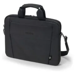 Dicota Laptop Tasche Slim Eco BASE bis 35.8 cm 14.1' Schwarz inkl. Schultergurt