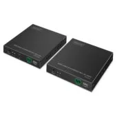 DIGITUS Extender Set HDMI Fiber IP 4K 60Hz schwarz