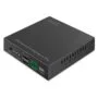 DIGITUS HDMI Fiber IP Receiver 4K 60Hz schwarz