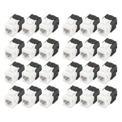 DIGITUS Keystone Jack Cat6 RJ45- to LSA ungeschirmt 250MHz 24St