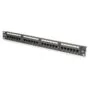 DIGITUS Patchpanel 1U 24-Port LSA Cat6 8P8C ungeschirmt