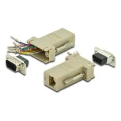 DIGITUS RS 232 Adapter. DB9. RJ45. Modular DB9 M. RJ45 F