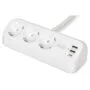 DIGITUS Steckdosenleiste 2x + 2USB 1.5m 12W 30W weiß