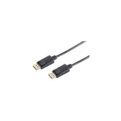 DisplayPort 1.2 (ST-ST) 1m Anschlusskabel Schwarz