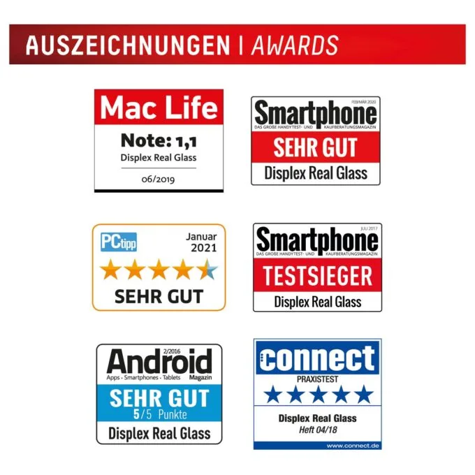 DISPLEX Panzerglas 2D Clear (10H) für Samsung Galaxy S24 Eco-Montagerahmen. Tempered Glas. kratzer-resistente Schutzf... — image 5