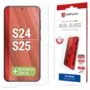 DISPLEX Panzerglas 2D Clear (10H) für Samsung Galaxy S24 Eco-Montagerahmen. Tempered Glas. kratzer-resistente Schutzf...