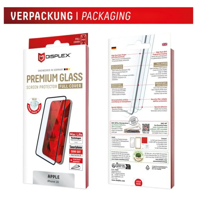 DISPLEX Premium Glass FC iPhone 16 — image 9