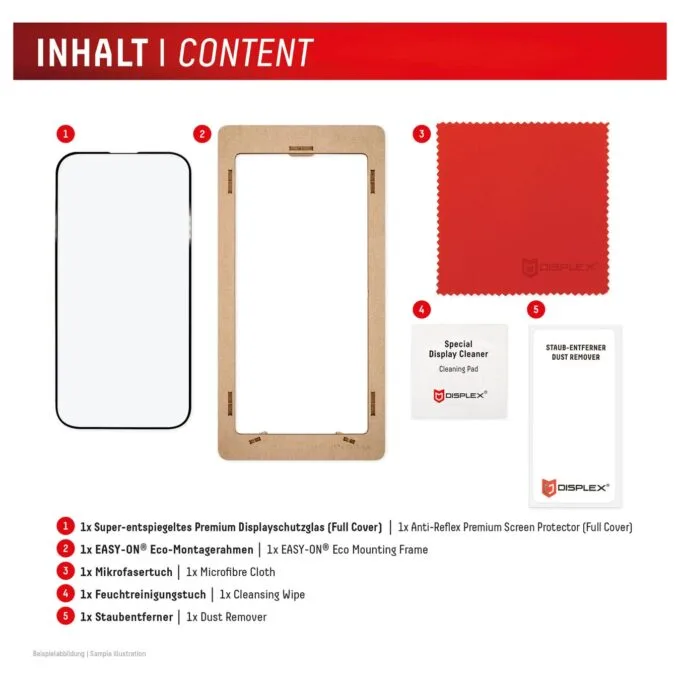 DISPLEX Premium Glasschutzfolie FCAR für iPhone 16 Pro Max — image 10