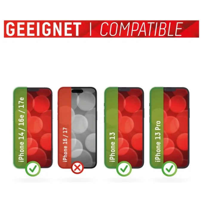 DISPLEX Privacy Full Cover Panzerglas (10H) für Apple iPhone 13 13 Pro 14 16e — image 8