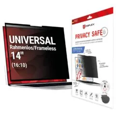 DISPLEX Privacy Safe Blickschutzfilter Uni (randlos) 14'. 16:10