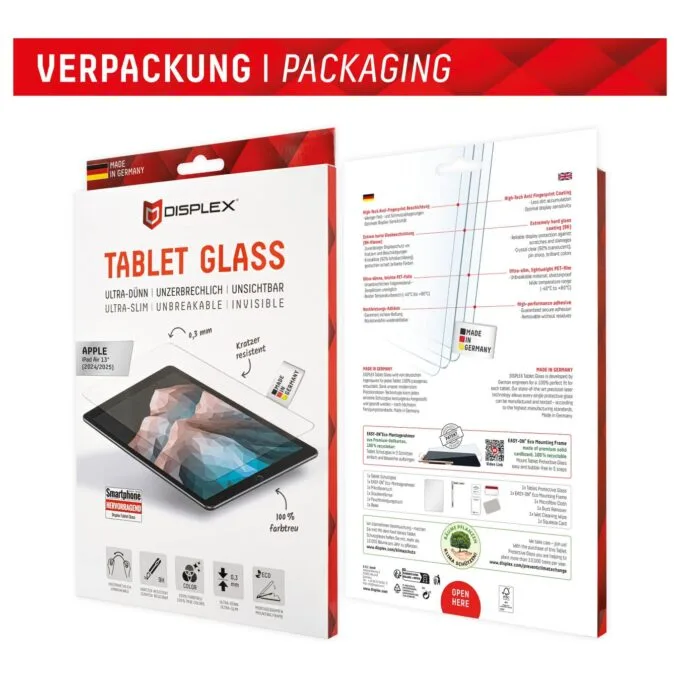 DISPLEX Tablet Glasschutzfolie für iPad Air 13' — image 8