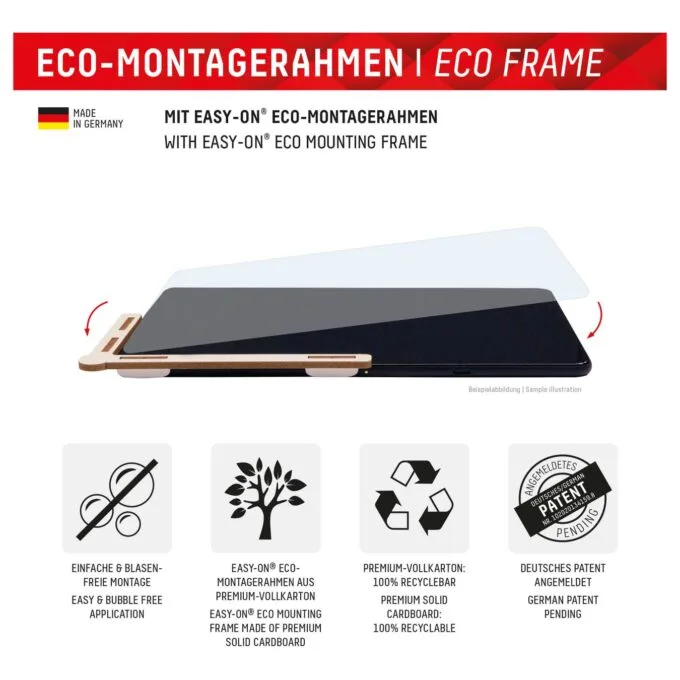 DISPLEX Tablet Glasschutzfolie für Samsung Galaxy Tab A9+ A11+ — image 3
