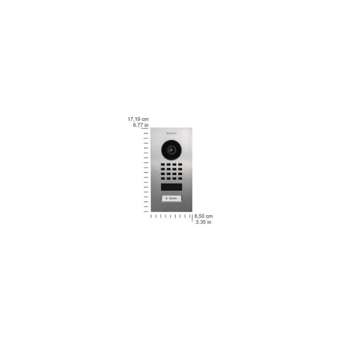DoorBird D1101V IP Video Türstation Unterputz Edelstahl V2A — image 1