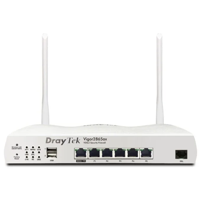 DrayTek Vigor 2865ax-B WLAN-AX ModemR. ADSL2+ VDSL2 retail — image 2
