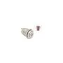 Drucktaster zum Einbau 12 mm 4 x Lötanschluss LED rot Powersymbol