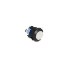 Drucktaster zum Einbau 16 mm 2 x Schraubklemme Taster hoch Kunststoff Snap in Montage