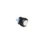 Drucktaster zum Einbau 16 mm 2 x Schraubklemme Taster hoch Kunststoff Snap in Montage