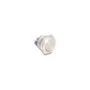 Drucktaster zum Einbau 19 mm 2 x Schraubklemme Taster flach
