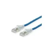 DTWYLER Patchkabel Cat.6A (Class EA) S FTP. CU 7702 flex LSOH. AMP v2. blau. 2 m
