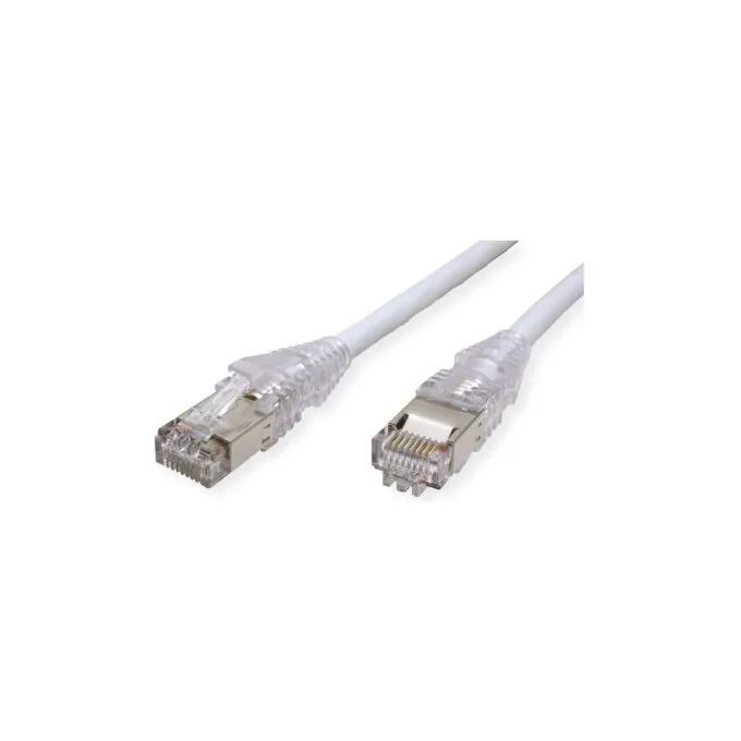 DTWYLER Patchkabel Cat.6A (Class EA) S FTP, CU 7702 flex LSOH, AMP v2, grau, 3 m — image 2