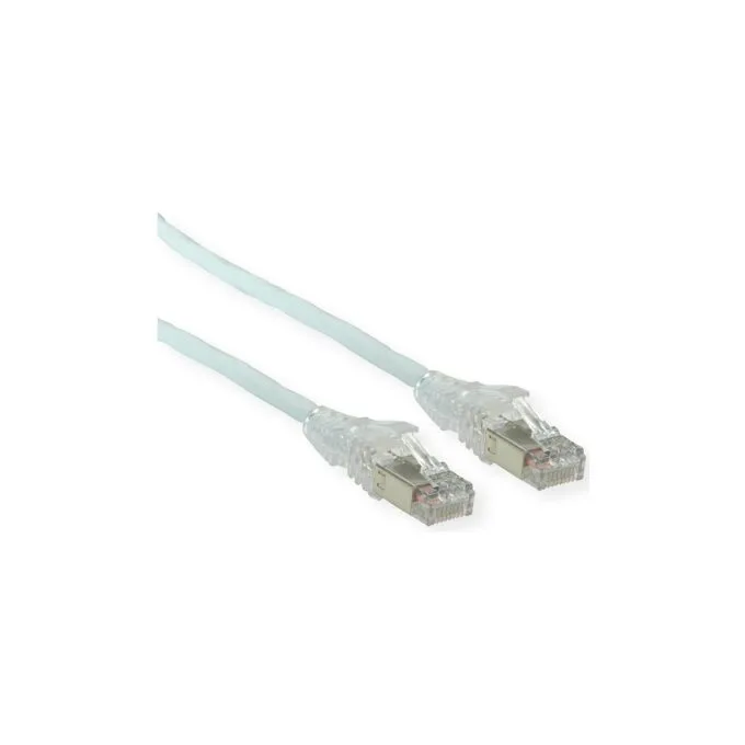 DTWYLER Patchkabel Cat.6A (Class EA) S FTP, CU 7702 flex LSOH, AMP v2, grau, 3 m — image 3