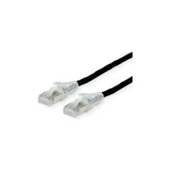 DTWYLER Patchkabel Cat.6A (Class EA) S FTP, CU 7702 flex LSOH, AMP v2, schwarz, 5 m