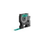 Dymo LabelWriter - D1 Etiketten Selbstklebend - 12 mm x 7 m - Schwarz auf Grün -
