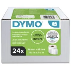 Dymo Large Address Labels - Weiß - 36 x 89 mm 6240 Etikett