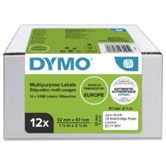 Dymo Vielzweck-Etiketten 32 x 57 mm wei 12x 1000 St.