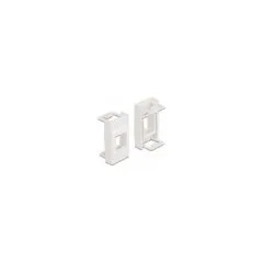 Easy 45 Modul Keystone Halterung 22.5 x 45 mm. weiß