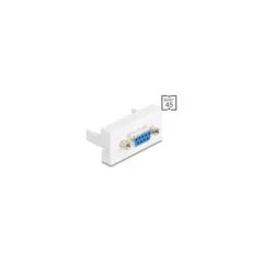 Easy 45 Modul Sub-D 9 Buchse zu Buchse 22.5 x 45 mm