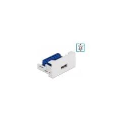 Easy 45 Modul USB 2.0 Typ-A Buchse zu Terminalblock 22.5 x 45 mm