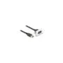 Easy 45 Modul USB 5 Gbps Typ-A Buchse zu USB Typ-A Stecker mit Kabelpeitsche. 22.5 x 45 mm