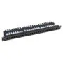 ECOLAN Patchpanel UTP 24xRJ45 Cat.5e, 19 1HE, RAL9005 schwarz