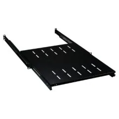 EFB 19' 1HE Fachboden ausziehbar, ET 408..612 mm, 30 kg, ST 600, RAL9005